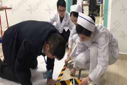 华谋咨询为某医院进行科室打造现场演示