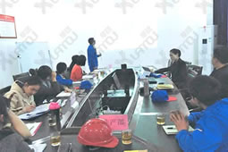 华谋咨询为某（食品药品行业）展开0阶段8大不合理学习与6S竞赛活动